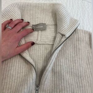 Everlane 100% Wool women’s Half zip size Medium
